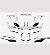 Klebesatz komplettes individuelles Design - Ducati Panigale V4 / 899/1199/1299/959 