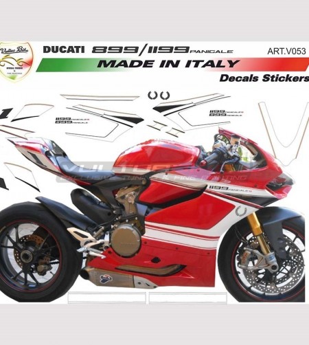 Kit de pegatinas de carreras de edición especial - Ducati Panigale 899/1199