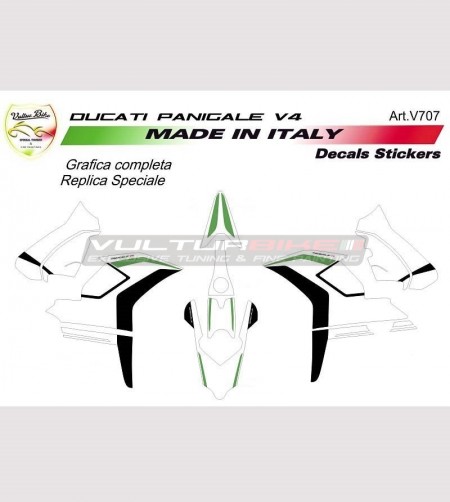 Stickers kit special version design - Ducati Panigale V4 