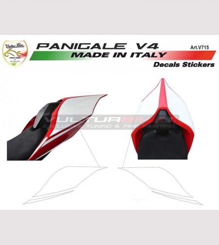 Stickers' kit for tail racing or street - Ducati Panigale V4 / V4R