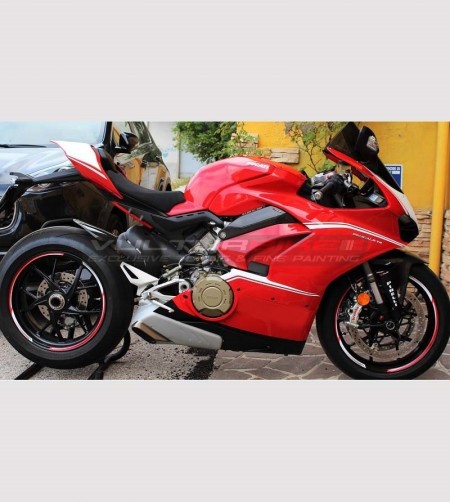Individuelle Klebesets für Straßen- und Rennverkleidungen - Ducati Panigale V4 