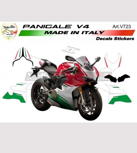 Kit adesivi design Tricolore - Ducati Panigale V4 / V2 2020