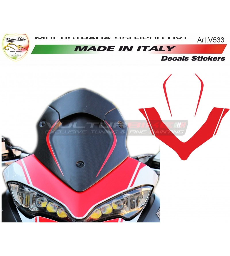 Autocollants colorés bulle modèles multimodaux - Ducati Multistrada 950/1200/1260/Enduro