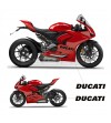 Décalcomanies Noires Originales - Ducati Panigale V2 2020 / 2022 