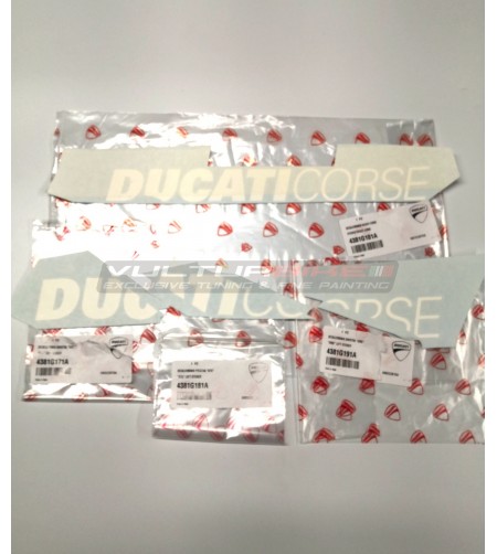 Original decals Ducati Corse for lower fairings Panigale 959 /899 / V2 