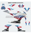Komplette Aufkleber Kit Design Motorsport - BMW S1000RR 2015 / 2018