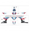 Komplette Aufkleber Kit Design Motorsport - BMW S1000RR 2015 / 2018