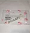 Calcomanía original Ducati - multimodelo - negro brillante