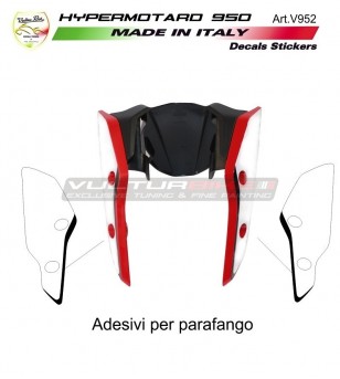 Adesivi per parafango design personalizzato 2019 - Ducati Hypermotard 950