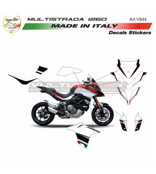 Komplette Sport-Version Aufkleber Kit - Ducati Multistrada 1260