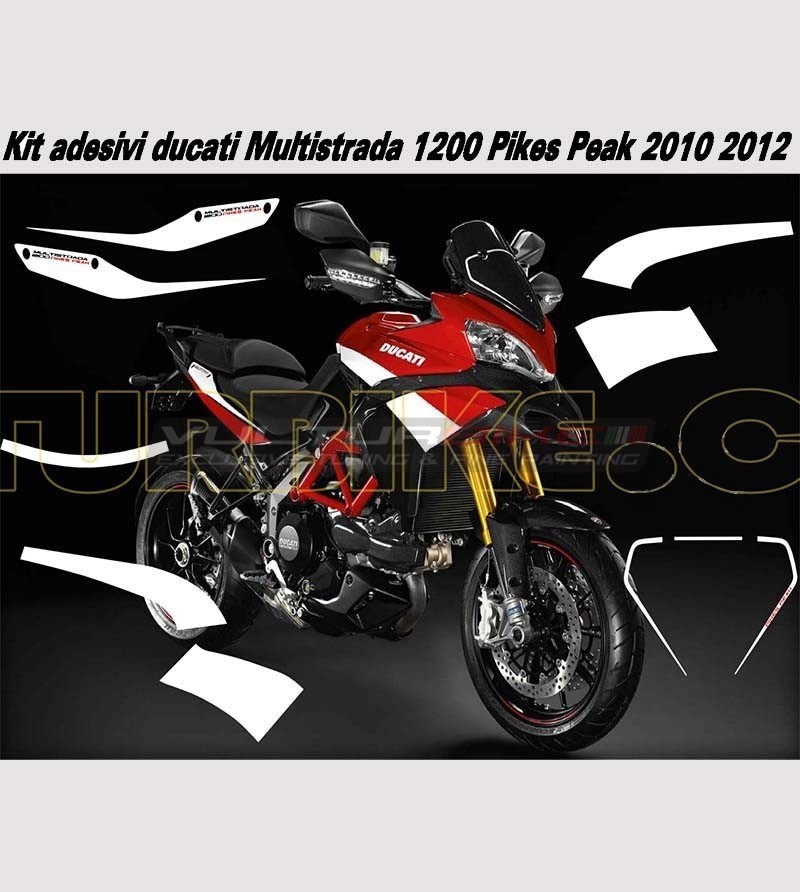 Adhesive graphics Pikes Peak - Ducati Multistrada 1200