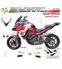 Kit autocollant pour Ducati Multistrada DVT design MotoGp 18