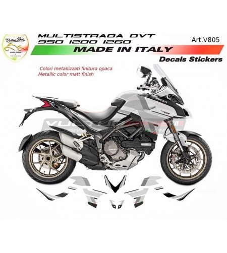 Kit adesivi per Ducati Multistrada DVT- 950/1200/1260 design