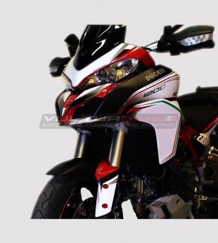 Kit de pegatinas para Ducati Multistrada 950/1200 2015 - 2018 diseño tricolor