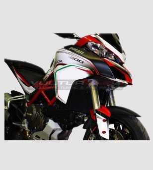 Stickers kit for Ducati Multistrada 950/1200 2015 - 2018 tricolor design