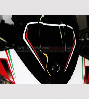 Stickers' kit for Ducati Multistrada 1200's windscreen