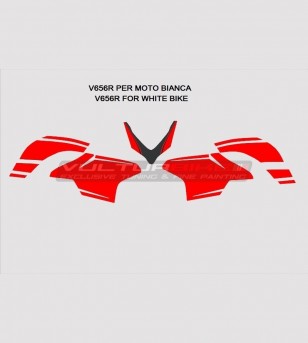 Stickers kit for Multistrada 1260 - new 950 personalized design 