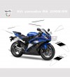 Pegatinas de diseño multimodelo - Yamaha R6 2008/09/10/11 