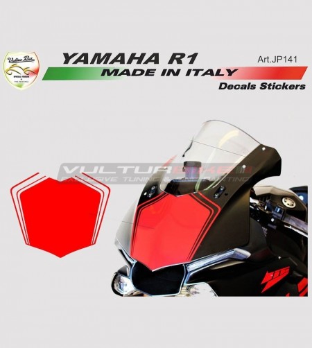 Pegatina parabrisas - Yamaha R1 2015/19