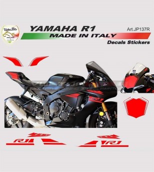 Komplette Sticker Kit - Yamaha R1 2015-2018