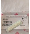 Pegatina emblema Ducati color blanco original