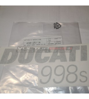 Decalcomania Ducati 998s Carena Destra