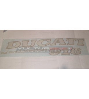 Calcomanía Ducati 916 Desmoquattro - Derecha