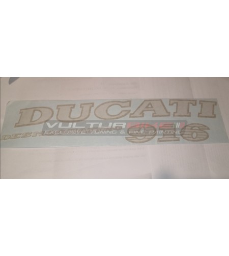 Decal Ducati 916 Desmoquattro - rechts 