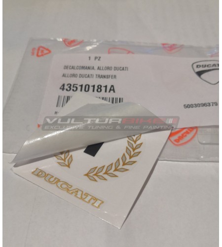 Decalcomania alloro Ducati per serbatoio 916 - 748 