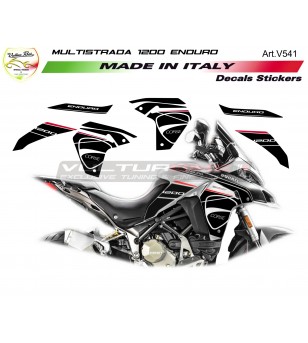 Custom stickers' kit - Ducati multistrada 1200 Enduro