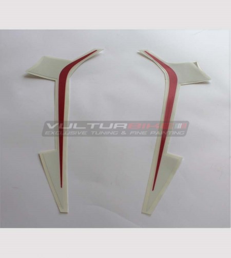 Autocollants bulle carbone d’origine - Ducati Multistrada 1200 16/2015/17 