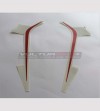 Adesivi per cupolino originale in carbonio - Ducati Multistrada 1200 2015/16/17 