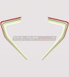 Front fairings stickers tricolor - Multistrada 950/1200/1260 