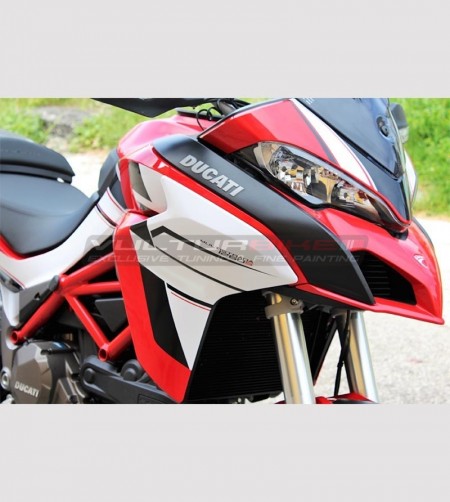 Kit completo adesivi design personalizzato moto rossa - Ducati Multistrada 1260 