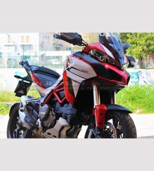 Autocollants complets kit personnalisé design moto rouge - Ducati Multistrada 1260 