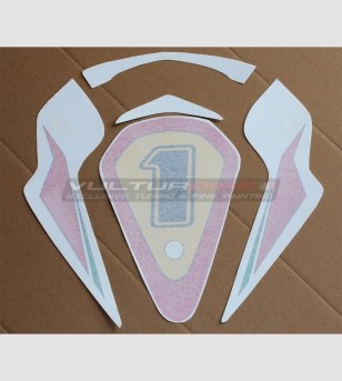 Adesivi per plexi in carbonio - Ducati Multistrada 950/1200/1260/ENDURO 