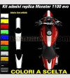 Replica Aufkleber Kit Monster 1100 EVO - Ducati Monster 696/796/1100 