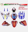 Kit adesivi Ben Bostrom design - Ducati monster 821/1200/1200s 