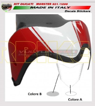 Autocollants fender personnalisables - Ducati Monster 821/1200