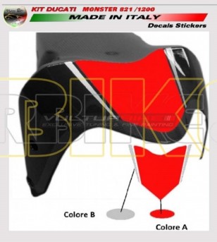 Adesivi personalizzabili per parafango - Ducati Monster 821/1200