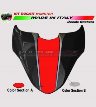Customizable tail's cover stickers - Ducati Monster 821/1200