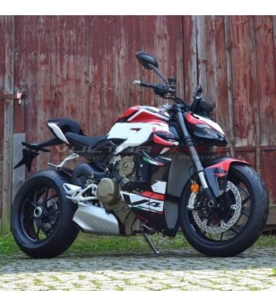 Kit de pegatinas de diseño de carrera - Ducati Streetfighter V4S