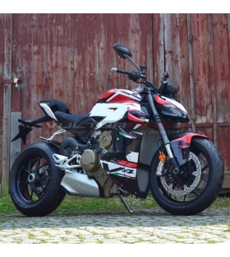 Race Design Aufkleber Kit - Ducati Streetfighter V4S 
