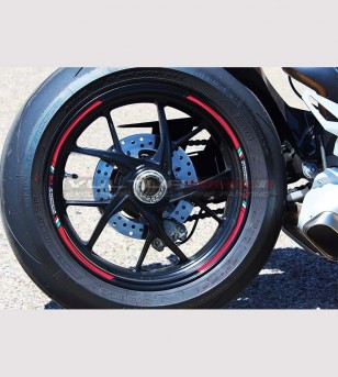 Kit 9 perfiles adhesivos para ruedas - Ducati Panigale v4 / V4R
