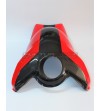 Couvercle de réservoir carbone bicolore rouge noir - Ducati Panigale V4 / V4s / V4R / Streetfighter V4 