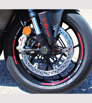 Kit 9 profili adesivi per ruote - Ducati Panigale v4 / V4R