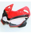 Roter schwarzer Aufkleber für Obere Verkleidung - Ducati Streetfighter V4 / V2 