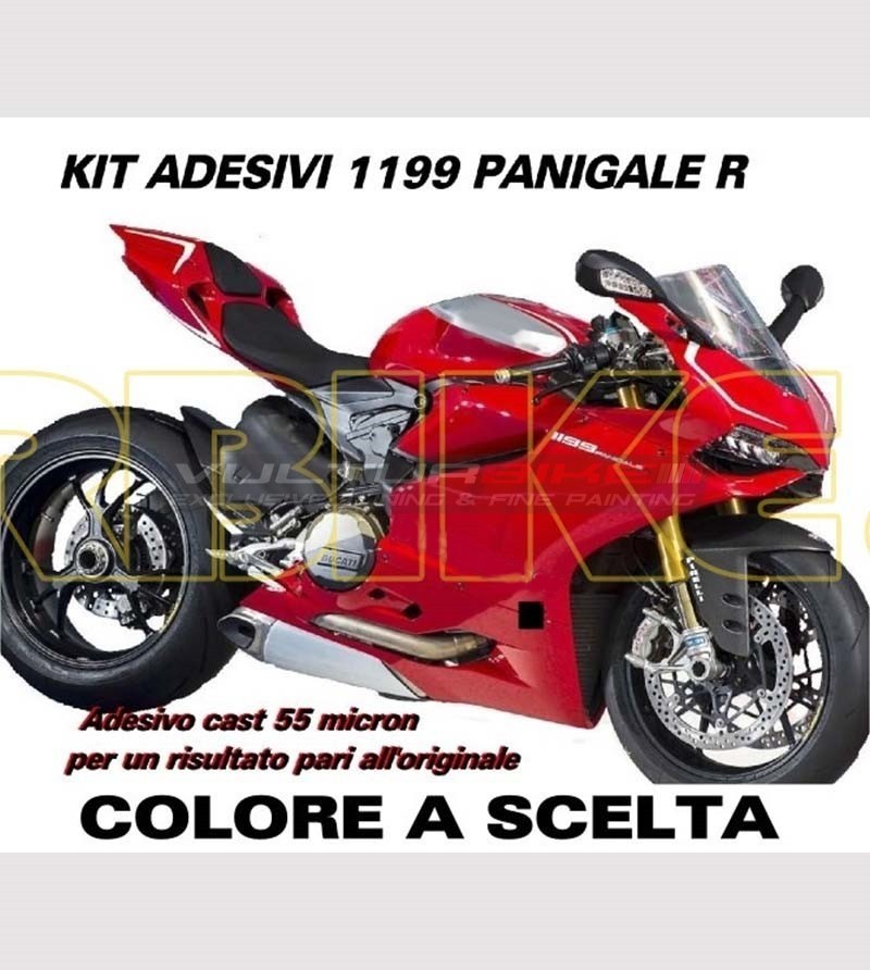 Kit Adesivi cupolino coda e serbatoio Moto Ducati Panigale 899/1199  "V082" 