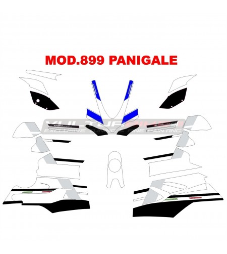 Replik Aufkleber Kit S Corse - Ducati Panigale V4 / 899 / 1199 / 959 / 1299 