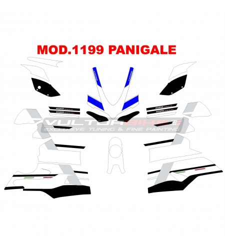 Replik Aufkleber Kit S Corse - Ducati Panigale V4 / 899 / 1199 / 959 / 1299 